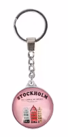 Robin Ruth Round Glass Key Holder- Stockholm