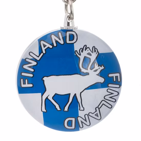 Robin Ruth Round Glass Key Holder - Finland