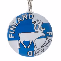 Robin Ruth Round Glass Key Holder - Finland