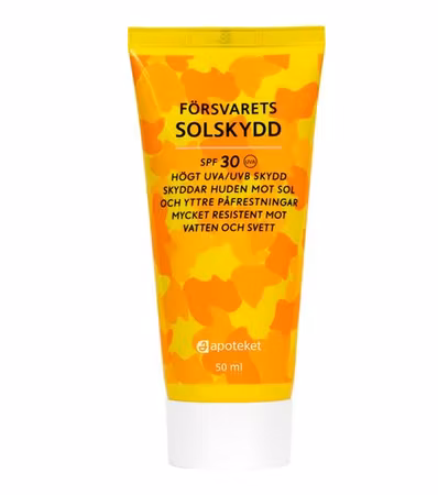 Forsvarets Crema solare SPF 30 - 50 ml