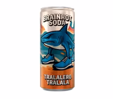 Brainrot Soda Tralalero Tralala - 250ml