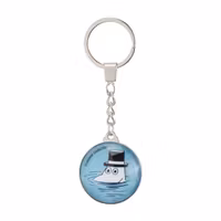 NordicBuddies Moominpappa Swimming Key Ring