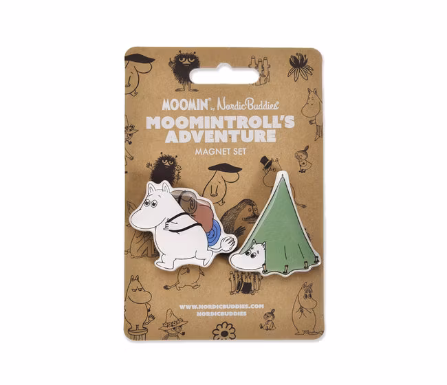 NordicBuddies Moomintroll Adventure Character Magnets