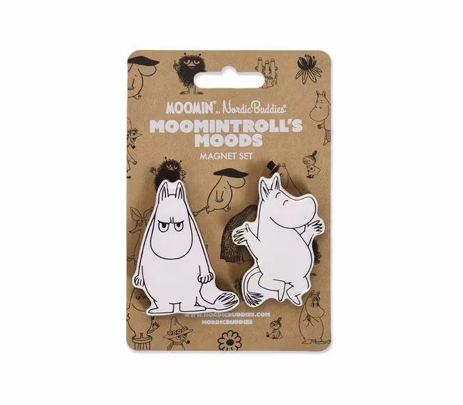NordicBuddies Moomintroll Angry Character Magnets
