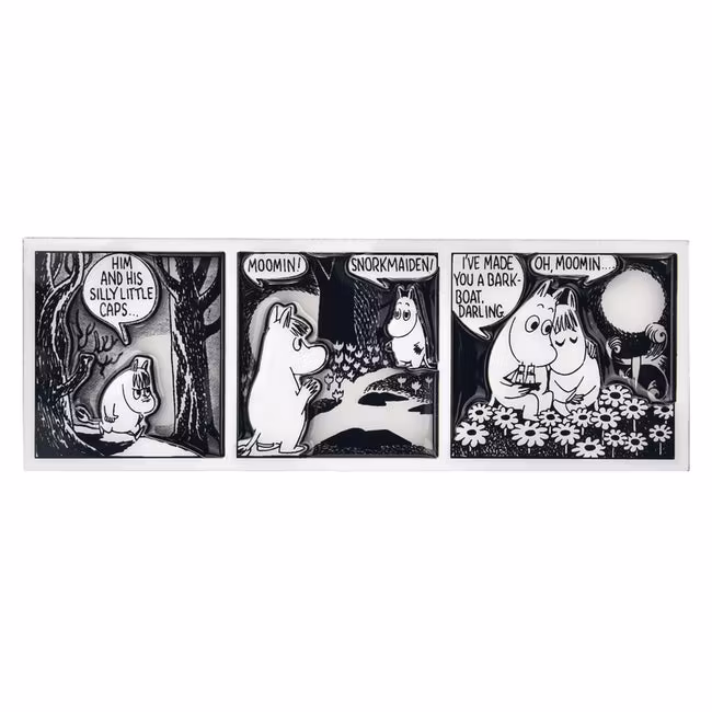 NordicBuddies Moomin Love Magnet Comic Strip