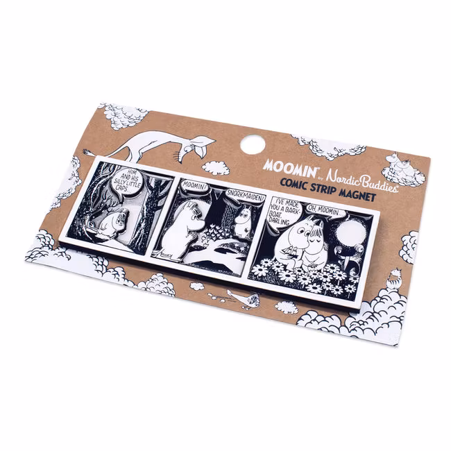 NordicBuddies Moomin Love Magnet Comic Strip