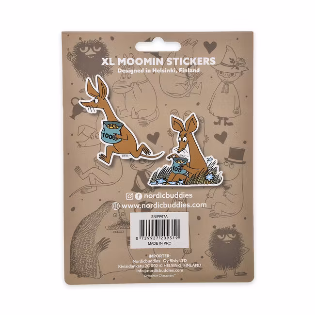 Nordic Buddies Sniff XL-Sticker Combo