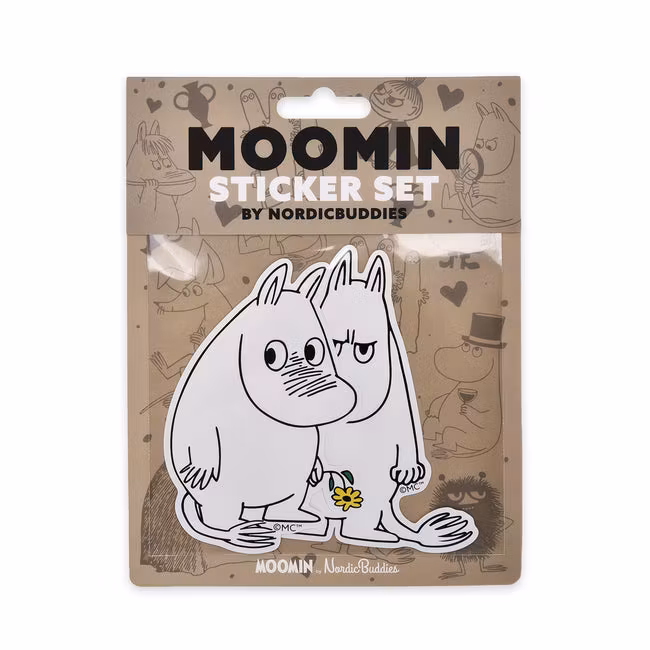 Nordic Buddies Moomintroll XL-Sticker Combo