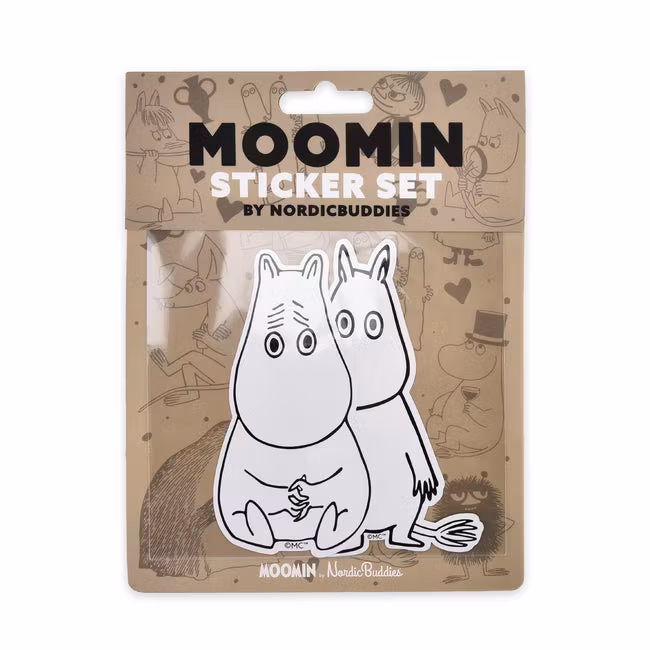 Nordic Buddies Moomintroll XL-Sticker Combo