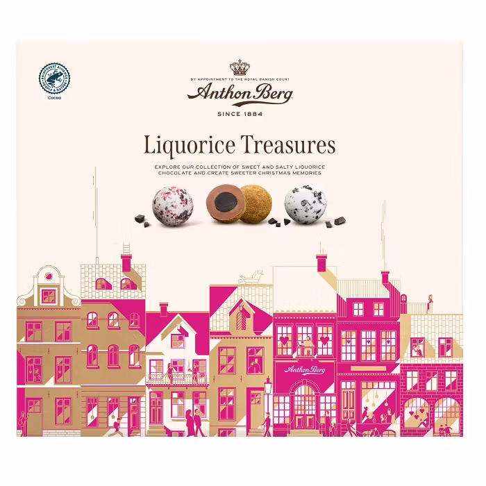 Anthon Berg Liquorice Treasures - 240 grams