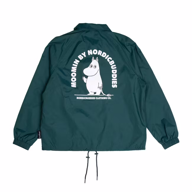 Nordic Buddies Moomintroll Coach Jacket - Green