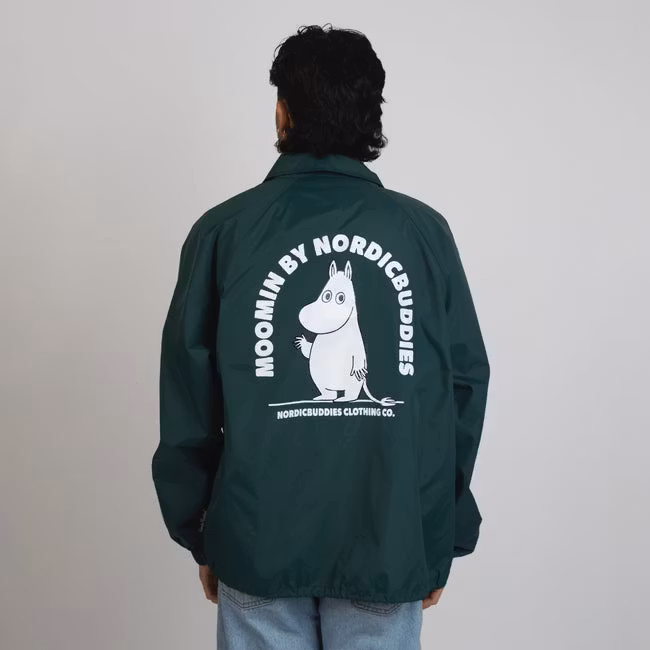Nordic Buddies Moomintroll Coach Jacket - Green
