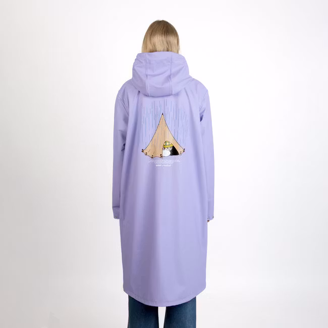 Nordic Buddies Mumin Abenteuer Regenjacke - Lila