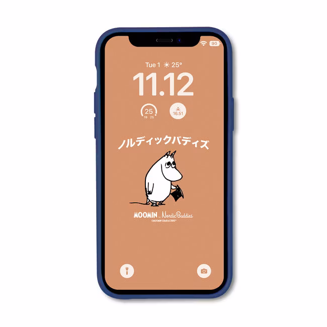 NordicBuddies Moominpappa Humble iPhone Case Biodegradeable