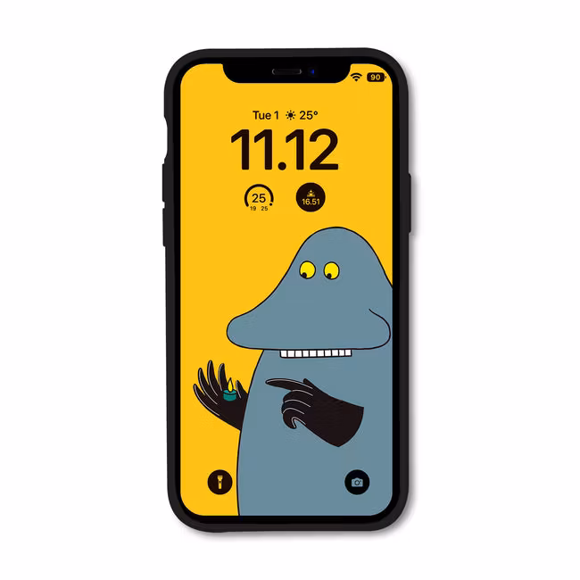 NordicBuddies The Groke's Evening Walk iPhone Case Biodegradeable