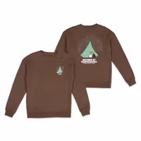 NordicBuddies Moomintroll Camping Crewneck College Unisex - Brown