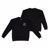 NordicBuddies Snufkin Fishing Crewneck College Unisex - Black