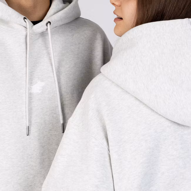 NordicBuddies Moomin Classics Heavy Hoodie Unisex - Melange Grey