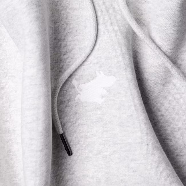 NordicBuddies Moomin Classics Heavy Hoodie Unisex - Melange Grey