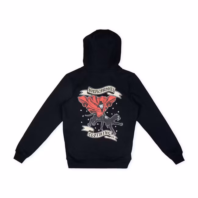 NordicBuddies Hobgoblin Hoodie Unisex - Schwarz