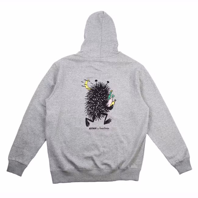 Bluza z kapturem NordicBuddies Premium Cotton Stinky - Szara