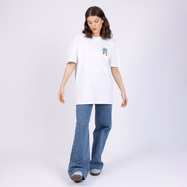 NordicBuddies Pippi In The Tree T-Shirt, White