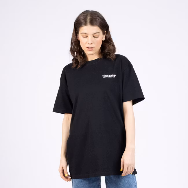 NordicBuddies Pippi Longstocking T-Shirt, Black