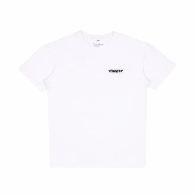 NordicBuddies Pippi And The Tiger T-Shirt, White