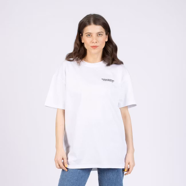 NordicBuddies Pippi And The Tiger T-Shirt, White