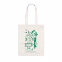NordicBuddies Pippi Tote Bag, Natural White