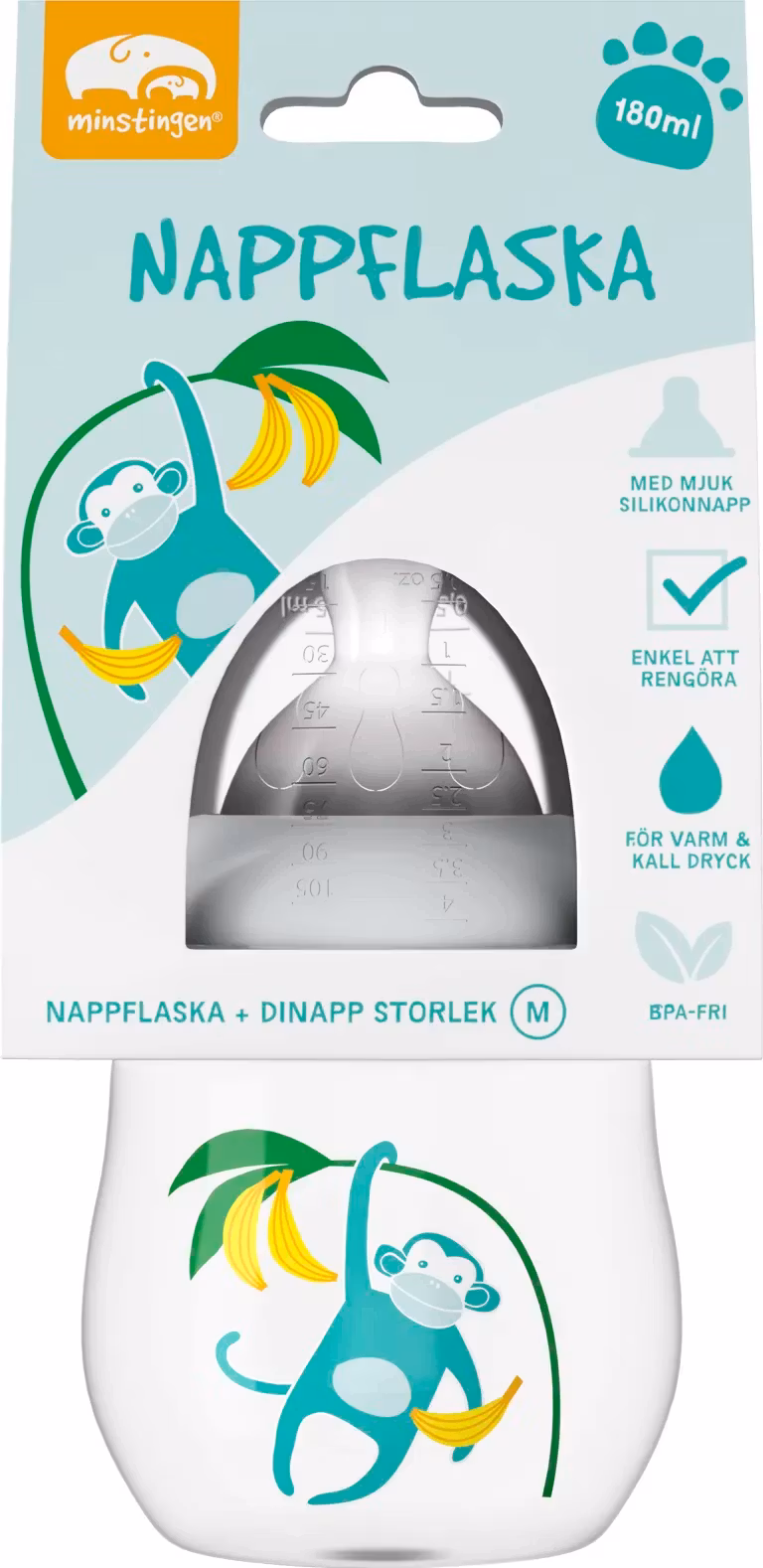 Minstingen Baby Bottle - 180 ml