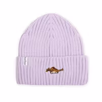 NordicBuddies Pippi Embroidered Beanie, Lilac