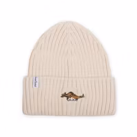 NordicBuddies Pippi Embroidered Beanie, Beige