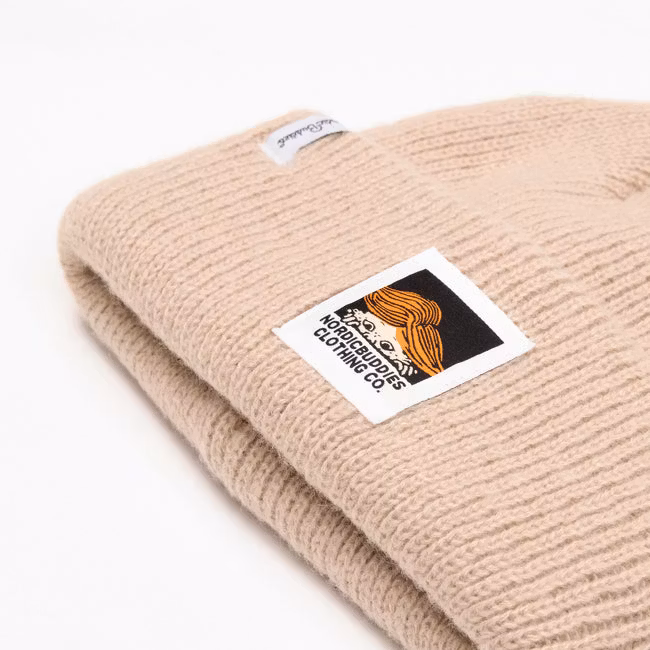 NordicBuddies Pippi Beanie, Beige