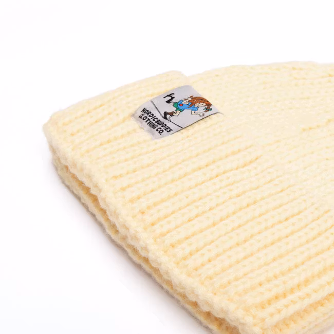 NordicBuddies Pippi Tightrope Beanie, Yellow