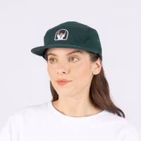 NordicBuddies Pippi And The Bang Five Panel Cap, Green