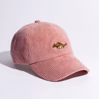NordicBuddies Pippi Corduroy Dad Cap, Salmon