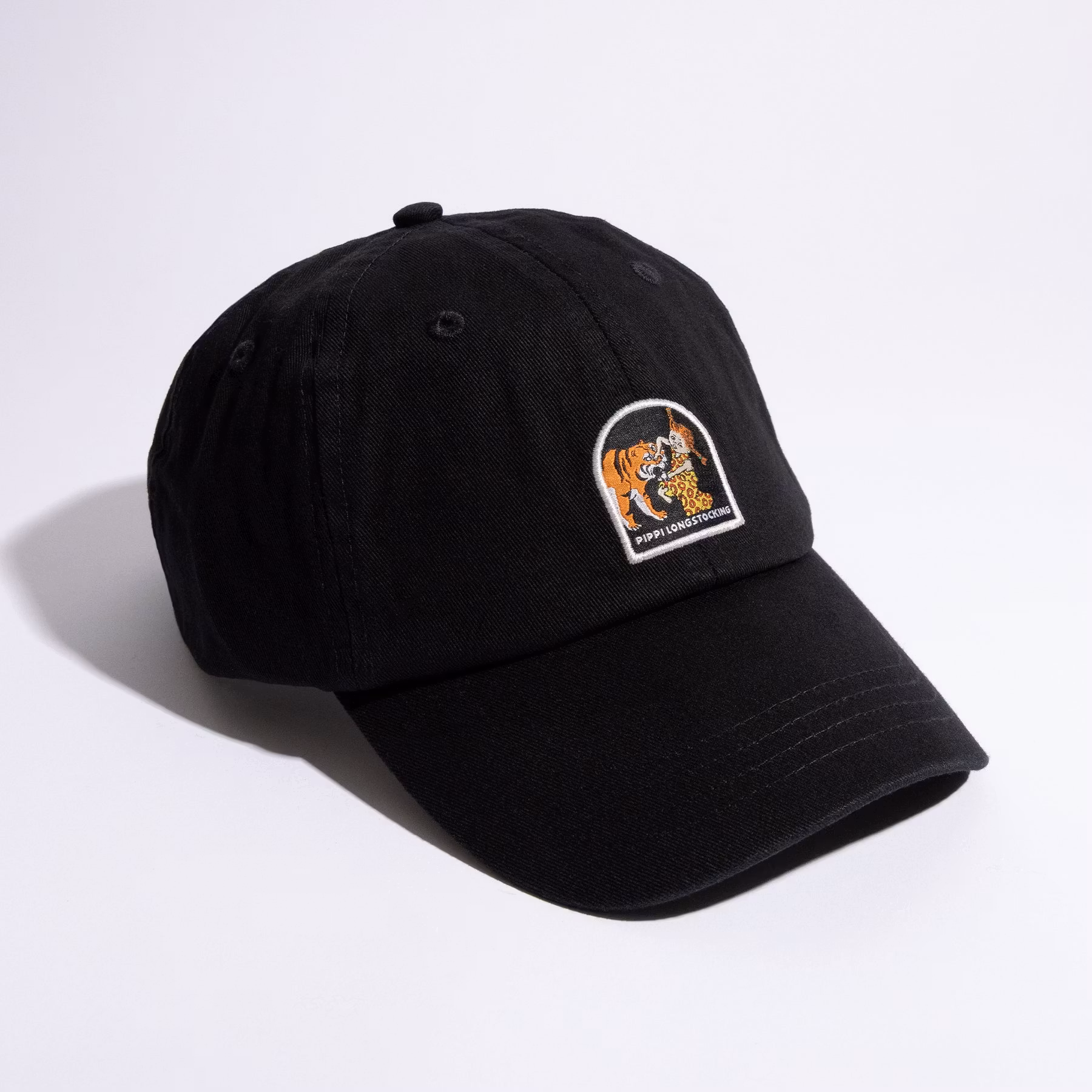 NordicBuddies Pippi And The Tiger Dad Cap, Black