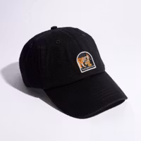 NordicBuddies Pippi And The Tiger Dad Cap, Black