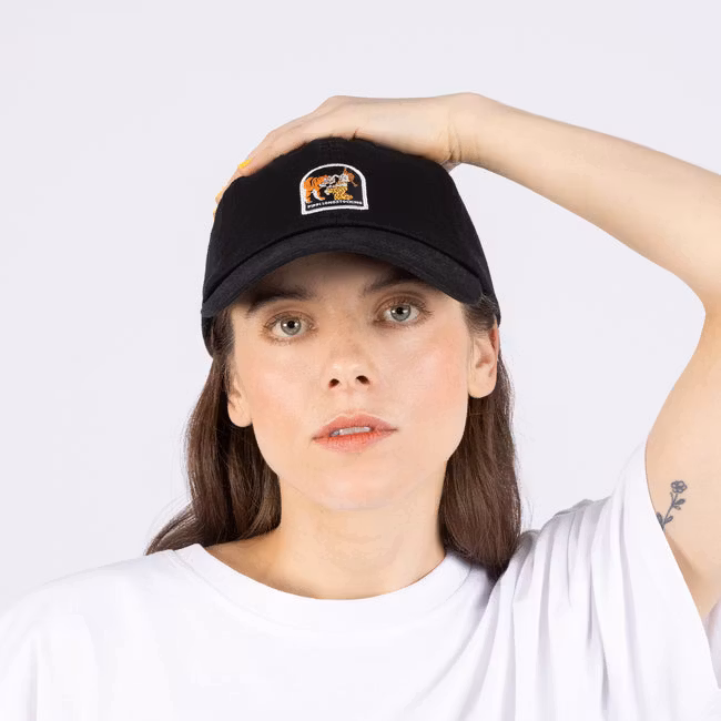 NordicBuddies Pippi And The Tiger Dad Cap, Black