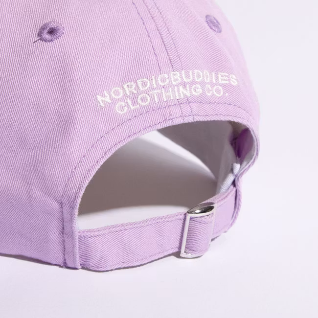 NordicBuddies Pippi Classic Dad Cap, Lavender