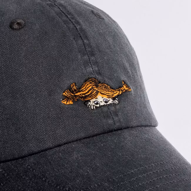 NordicBuddies Pippi Denim Dad Cap, Schwarz