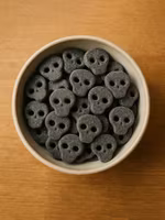Finsk Lakrits Salty Skulls - 215 g