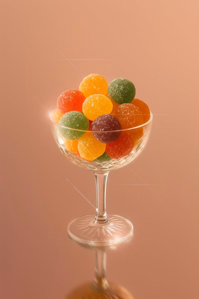 Finsk Lakrits Marmalade balls - 215 g