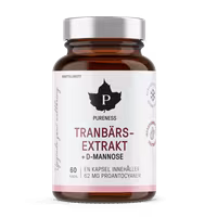 Pureness Cranberry Extract + D-Mannose - 60 Capsules