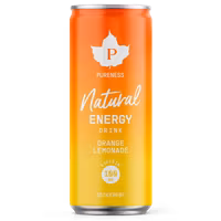 Pureness Natural Energy Drink Orange Lemonade - 330 ml