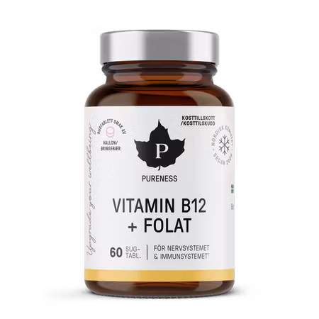 Pureness Vitamin B12 + Folate - 60 lozenges