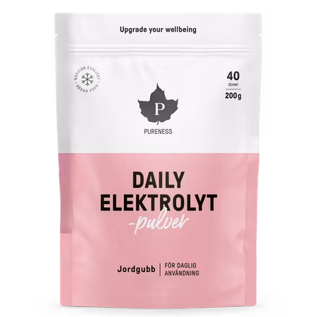 Pureness Daily Electrolyte Powder, Strawberry - 200 g