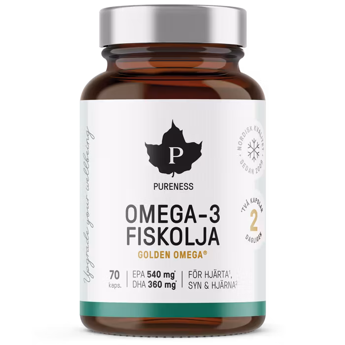 Pureness Omega-3 Fish Oil - 70 capsules