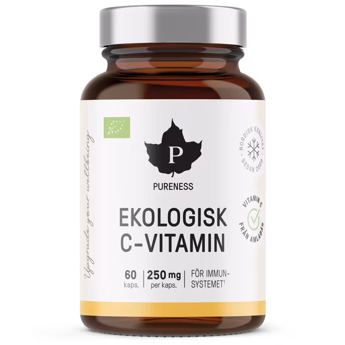Pureness Organic Vitamin C - 60 capsules